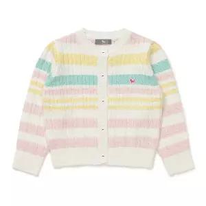 [블루독베이비](PK)멀티스트라이프 니트 가디건 46119-200-01