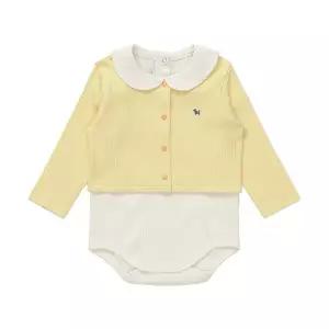 [블루독베이비]46-170-676-03 YE)가디건 SET 바디슈트