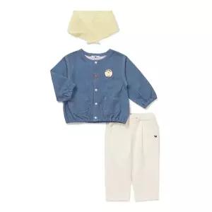 [블루독베이비](BL)스카프가디건 상하세트 46113-610-03