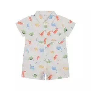 아가방 TC01 아가방 여름 빅토공룡5부점프수트 우주복 IVORY  01T337503