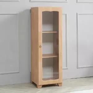 라벨라M 트로아 400 3단 유리 틈새 장식장