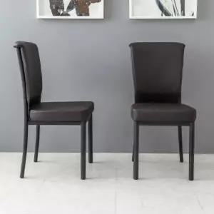 미래퍼니처 피렌 인조가죽 등받이 의자