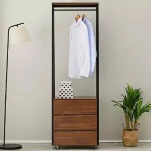 아미띠에 아델 600 3단 서랍 시스템 행거