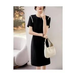 여친 원피스 실크 울 럭셔리정장 오피스 정장 아트 진주 럭셔리 헤비 원템1