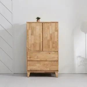 하이우드 페리안 800 고무나무 투서랍 옷장