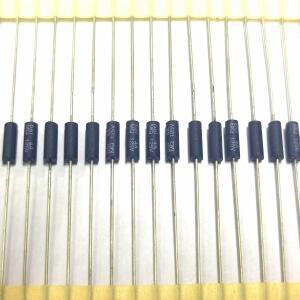 20 개묶음 2.6x7mm 축 리드 녹색 퓨즈 125V MQ 4A 저항 고속 블로우 피코