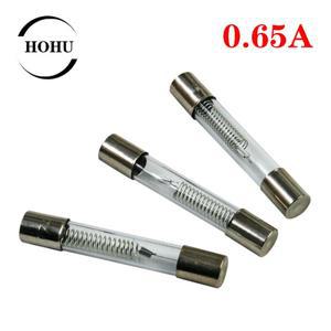 5KV 마이크로파 오븐 퓨즈 유리 튜브 고압 6x40mm 0.65A 5 개