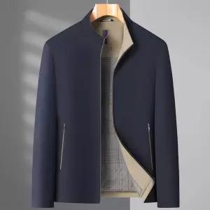 남사친 캐주얼 점퍼 루즈핏 자켓 중장년 다운 야상코트 조깅 상의 센스있는 스타일 DUCHI1