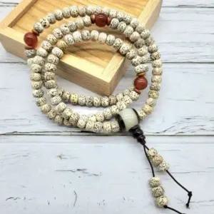 월성주 108 불교 목걸이 성월 알염주 기도용 염주