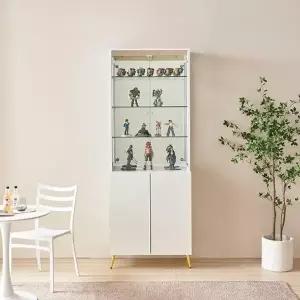 모던라인 피아론B 800 6단 유리 장식장