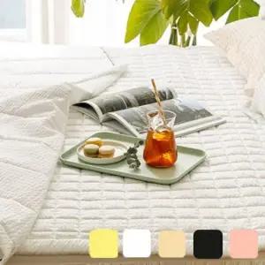 ( )샤를 냉감 시어서커 침대패드 Q 플레인화이트 단품