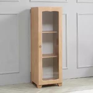 라벨라M 트로아 400 3단 유리 틈새 장식장