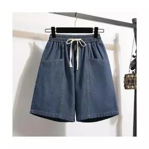 솔저스여성바지 봄여름 신축성 청반바지 플러스 루즈핏 슬리밍 와이드 A라인팬츠 OPH3