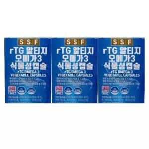 rTG 알티지 오메가3 식물성캡슐 6개월분(180캡슐)