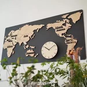 데일리데코 줄리 지도시계