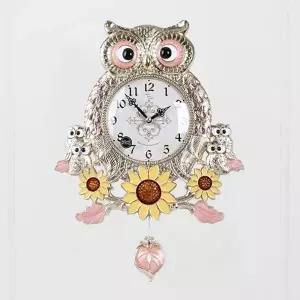데일리데코 비르바 로얄 부엉이 추 벽시계