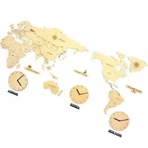 아름데코 코니아 트레이드 시계지도 시계-소