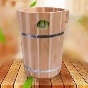 가정용 히노끼 족욕기 마사지 21CM 편백나무 족욕통