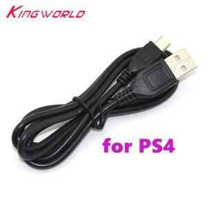 호환 게임 패드 충전 케이블 라인 용 P-layStation 4 용 핸들 조이스틱 컨트롤러 용 USB 1M 미터