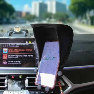 자동차 햇빛가리개 휴대폰 차량용 수평버전 핸드폰 1개 햇빛차단 가리개