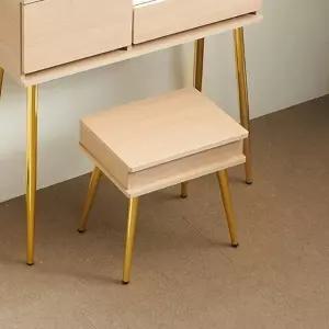 리젠우드H 씨루이 골드 수납 화장대 의자 400