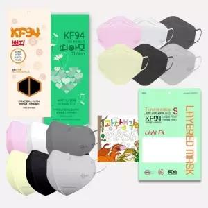 국산100 케이마스크 어린이 KF94 프리미엄 마스크 100매 종합