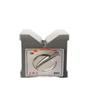 앵글측정 V자형 자석베이스 자기 브이블럭 측정공구