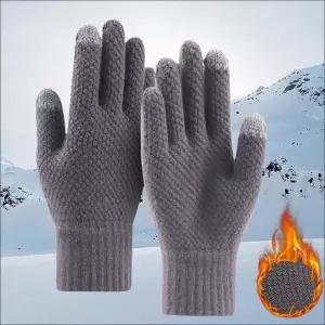 [하프클럽/]남성 기모장갑 터치 보온 겨울 방한 장갑