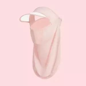 ( )햇빛 차단 안면 레쉬가드 마스크코랄핑크