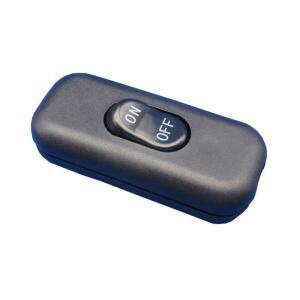 LED 조명용 토글 로커 스위치 제어 케이블 코드 AC 0-250V 6A 인라인 ONOFF 테이블 데스크 램프