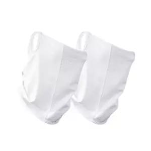 ( )자외선 차단 쿨 마스크 화이트-2개 스포츠마스크 얼굴햇빛가리개 냉감소재 골프마스크