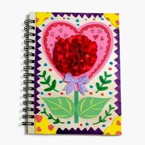 ( )EAS 만들기 카네이션 공책만들기