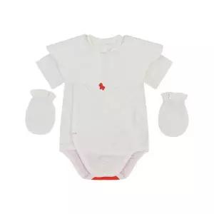 [롯데백화점]에뜨와 하티배내수트3PCS SET07T317906/출산,신생아 백일선물,모달,바디수트,말띠