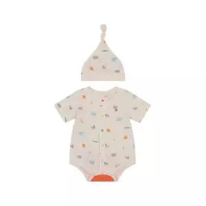 [롯데백화점]에뜨와 보리5부바디수트SET 07T317915/출산,신생아 백일선물,여름 바디수트