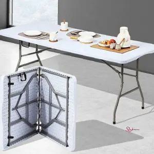 야외테이블 접이식 플라스틱 파라솔 포장마차 1800 편의점 야외용 포차 정원 옥상 식탁 탁자wxy256