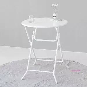 야외테이블 철제 포장마차 원형 카페 접이식 파라솔 야외용 편의점 포차 식탁 정원 탁자 옥상vwx176