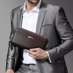 엘레강스 남성 클러치백 클래식 정장용 가방 남자손가방 지퍼장지갑 남자클러치백