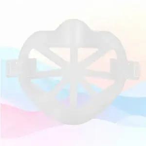 (색상 화이트)3단 실리콘 마스크 가드 10개입 마스크이너 김서림