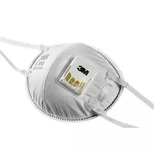 ( )3M 방진 마스크 분진 밸브 마스크 1급 화이트 10p