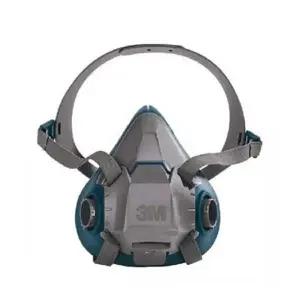 ( )3M 방독 마스크 먼지 분진 방진 마스크 반면형 면체