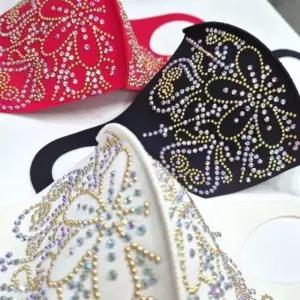 1p 패션마스크 마스크 플라워 네오프랜 큐빅 국산