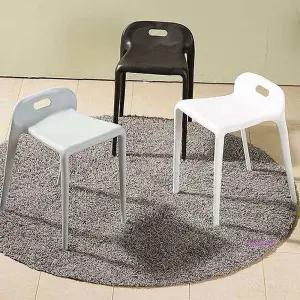 테라스의자 카페 야외 플라스틱 정원용 야외용 데이체어 공부 보조 실외 간이vwx942