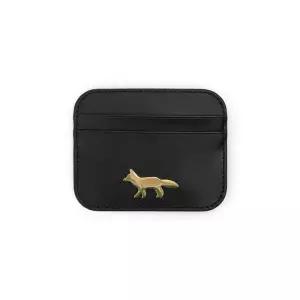 [메종키츠네]메종키츠네 여성 에디 카드홀더 블랙 OW05700LR0001-P199