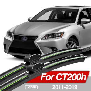 호환 Lexus CT200h 20112019 앞 유리 와이퍼 블레이드 2pcs 앞 유리 창 액세서리 2012 2013 2014 2015 2016 2017 2018
