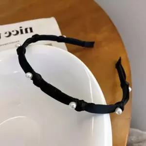 매혹적인 진주 여성 머리띠 슬림 포인트 헤어 밴드 여자머리띠 진주머리띠 웨딩머리띠