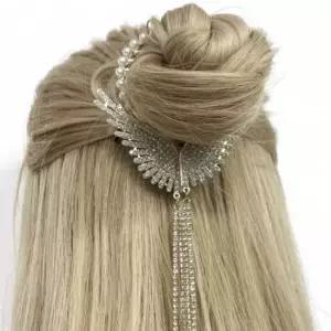 올림머리 진주 헤어핀 여성 천사날개 큐빅 머리 장식 반다나 리본헤어밴드 에스닉패턴
