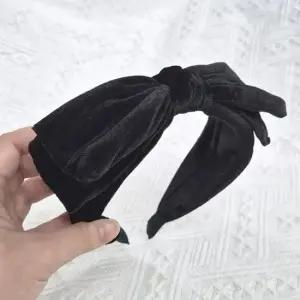 벨벳 머리띠 여자 두꺼운 헤어밴드 악세서리 와이드 벨벳머리띠 임산부 리본헤어밴드