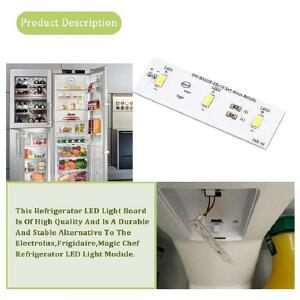 호환 SW-BX02B 12V 냉동 조명 LED 라이트 보드 라이트 스트립 냉장고 LED 라이트 스트립 바 교체 수리 부품
