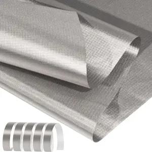 패러데이 패브릭 43인치 x 130인치 236인치 L 테이프 RFID EMP EMF EMI 5G WiFi 블루투스 GPS를 차단하는