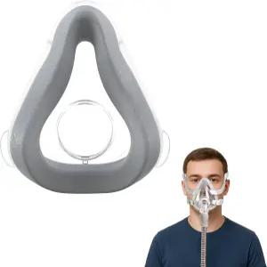 유니버설 풀페이스 CPAP 마스크 쿠션 F20 타입 호환되는 중형 실리콘 교체 패드